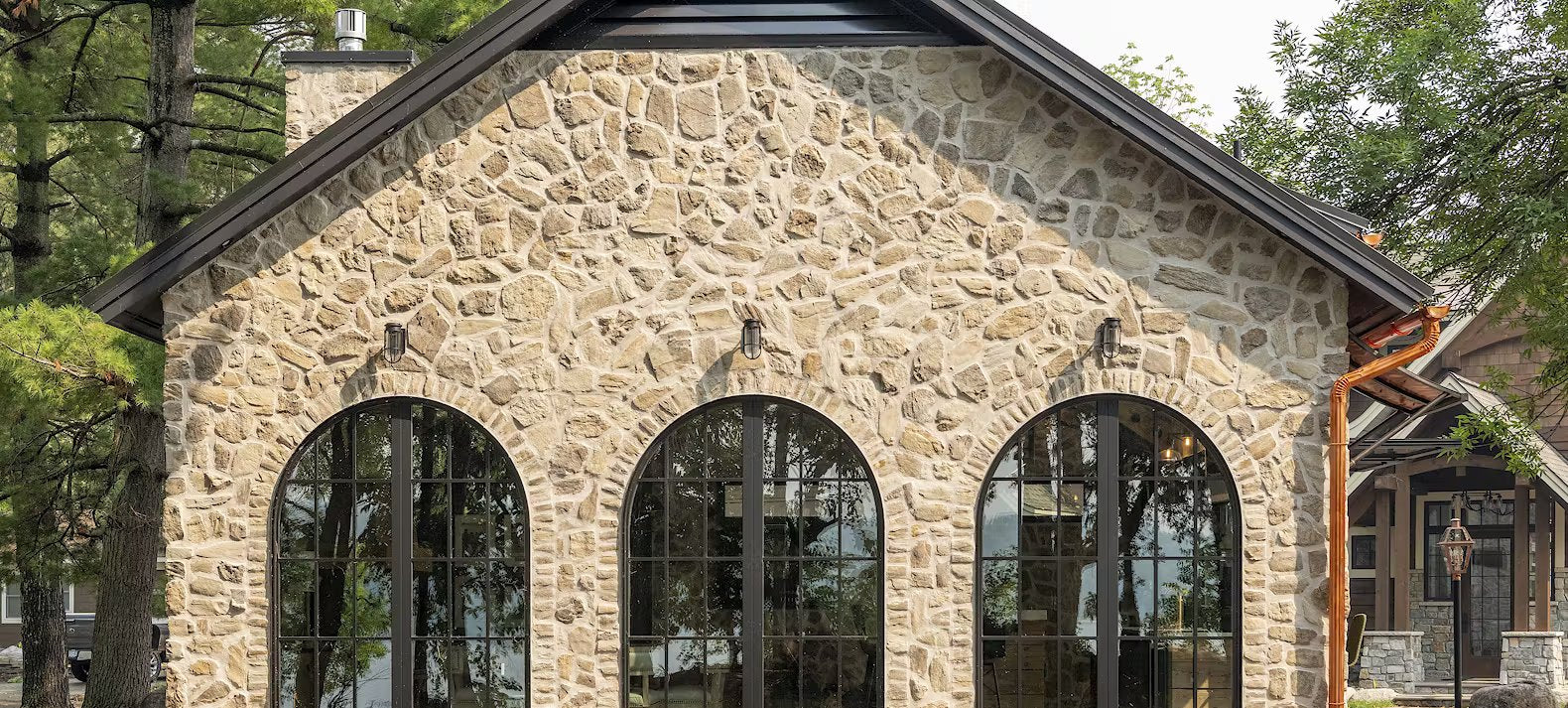 Rustic Stone Storefront Enhancing Commercial and Retail Spaces with Stunning Stone & Brick Ext ...